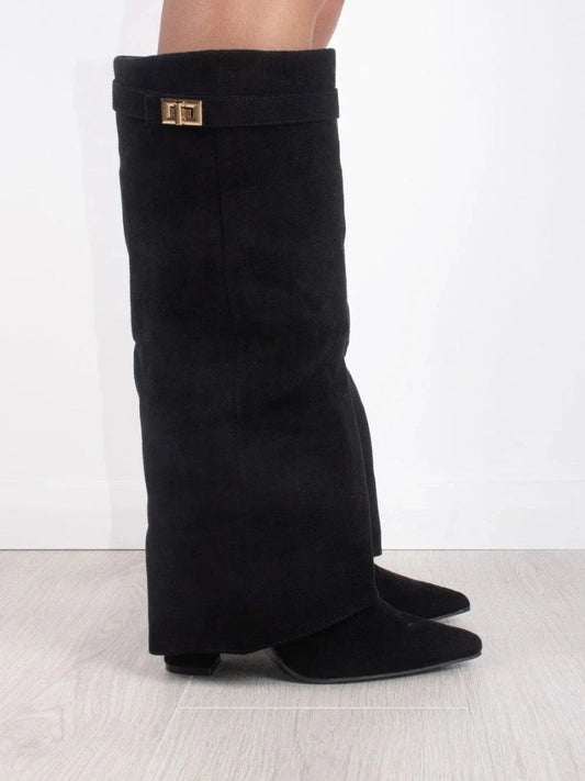 Emeja | Dameschoenen in Leer met Metalen Details | Dagelijks