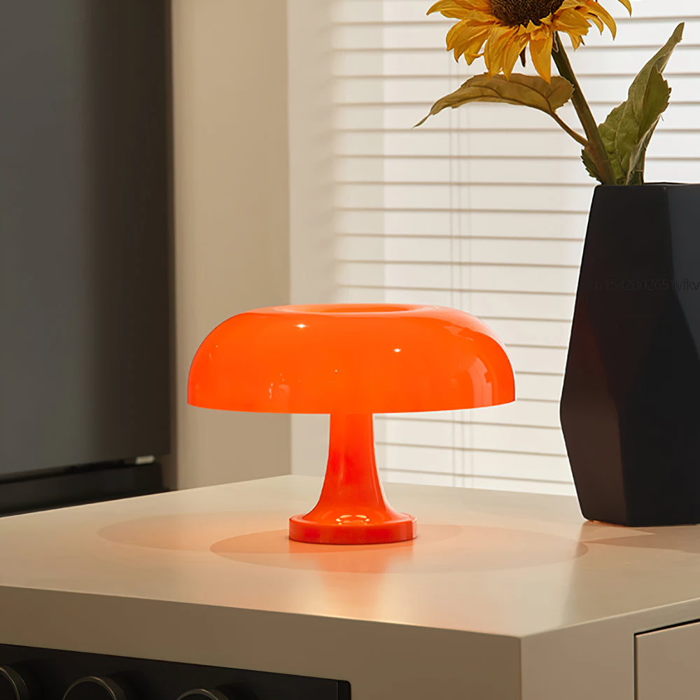Emeja | Dimbare Paddenstoel Tafellamp met USB