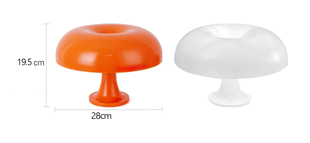 Emeja | Dimbare Paddenstoel Tafellamp met USB