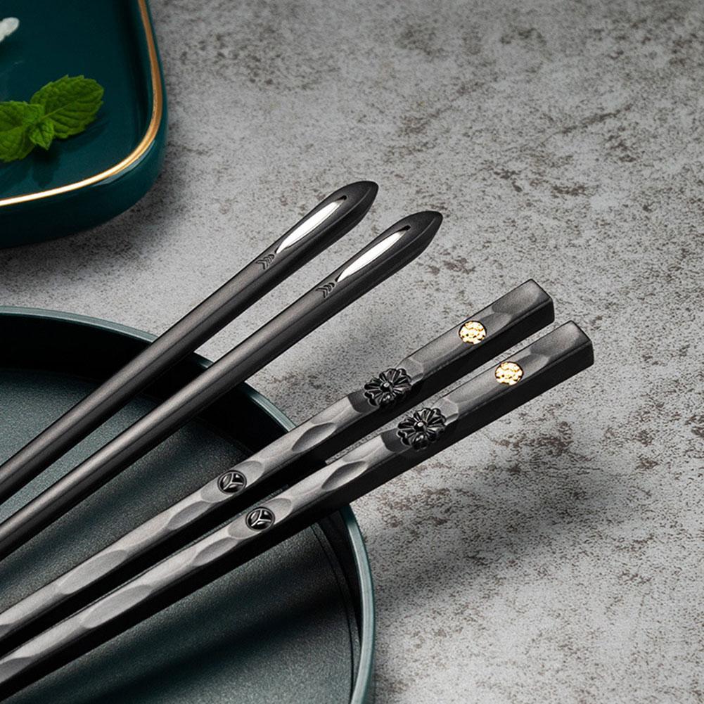 Emeja | DineLux – Luxe Chopstick Set met Verfijnde Ontwerpen (5 Pairs)