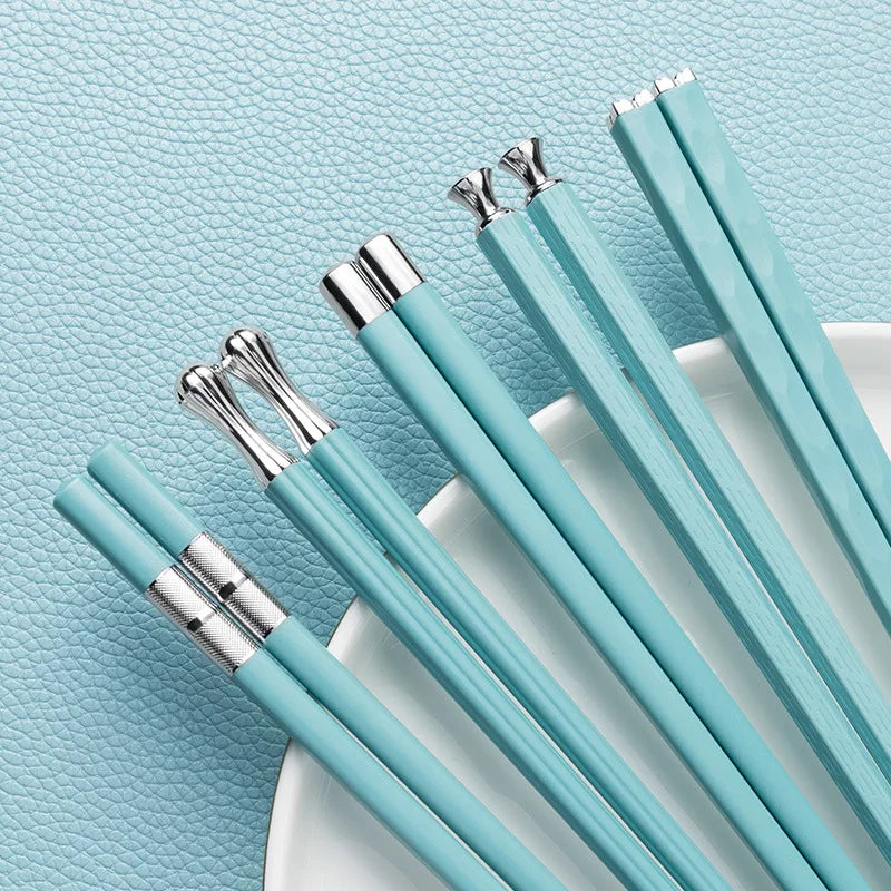 Emeja | DineLux – Luxe Chopstick Set met Verfijnde Ontwerpen (5 Pairs)