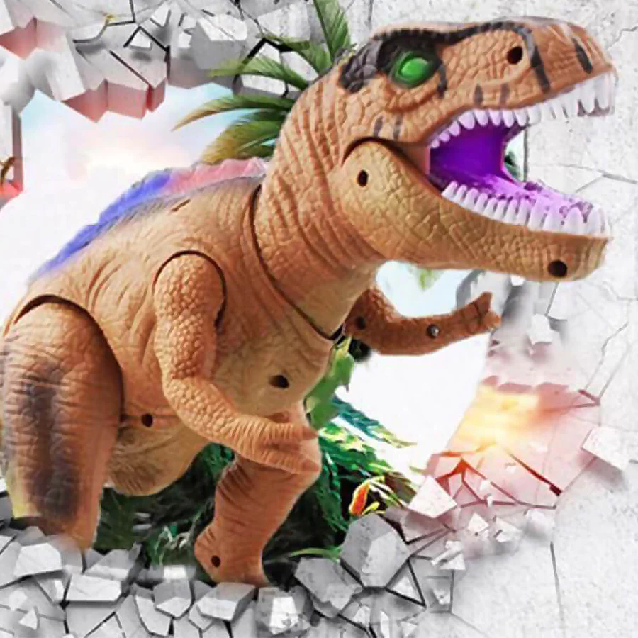 Emeja | DinoAvontuur – Afstandsbediening Dinosaurustoy met Licht en Geluid
