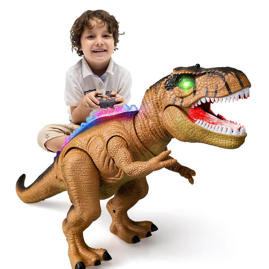 Emeja | DinoAvontuur – Afstandsbediening Dinosaurustoy met Licht en Geluid