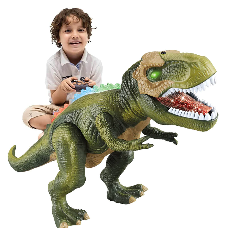 Emeja | DinoAvontuur – Afstandsbediening Dinosaurustoy met Licht en Geluid