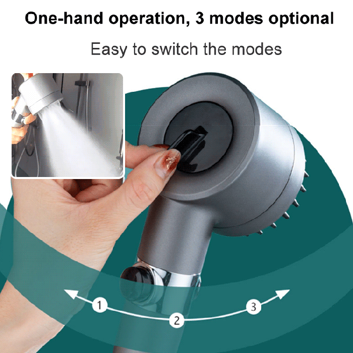 Emeja | Douchesproeier – PowerSpray – verhoogde druk – Spa-ervaring