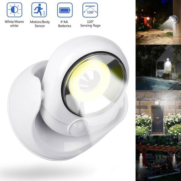 Emeja | Draadloze LED Bewegingssensorlamp - 450 Lumen Buiten Spotlicht