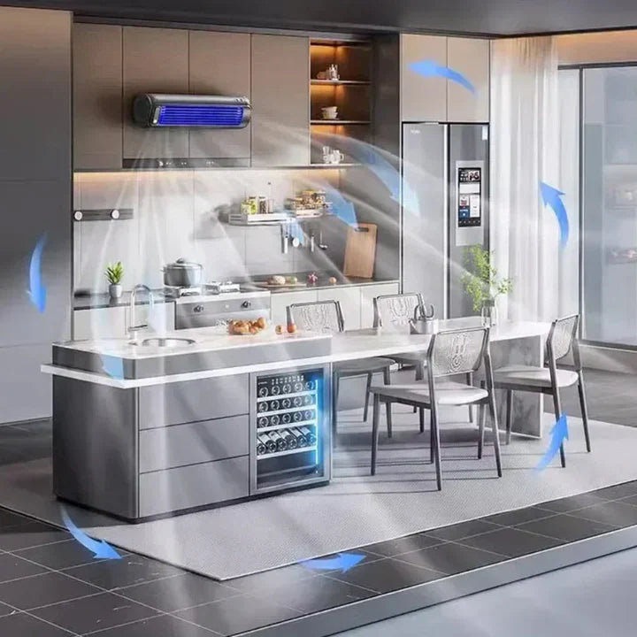 Emeja | Draadloze Persoonlijke Luchtkoeler Oplaadbaar Bladeloos Ventilator