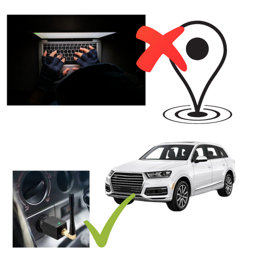 Emeja | Draagbare GPS-signaalblokkering voor Auto | 12V Sigarettenaansteker Aangedreven Privacyapparaat