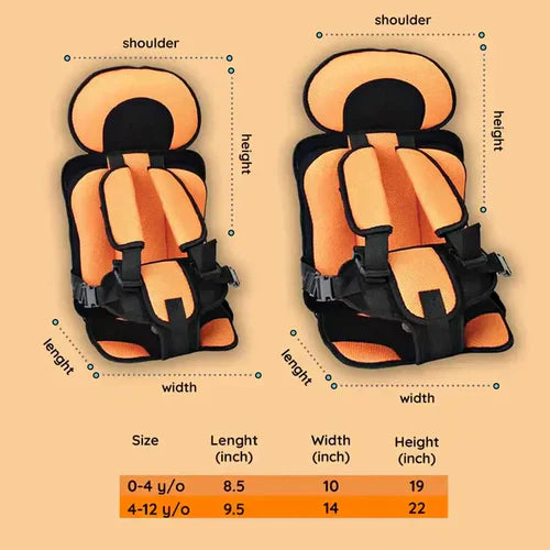 Emeja | Draagbare & Opvouwbare Kinderautostoel