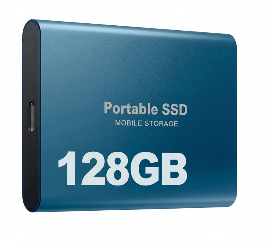 Emeja | Draagbare SSD 128GB Externe Opslag Compact Snel Beste Kwaliteit
