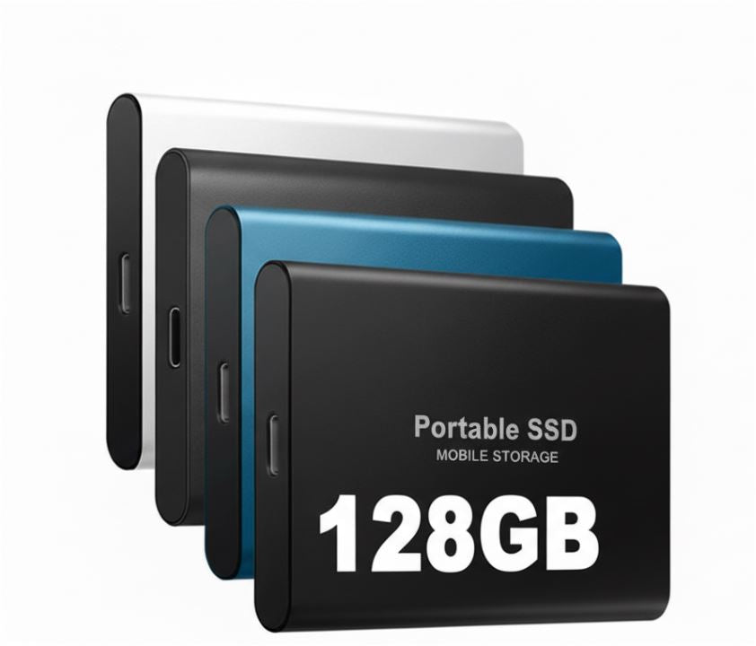 Emeja | Draagbare SSD 128GB Externe Schijf Compact Snel Beste Kwaliteit
