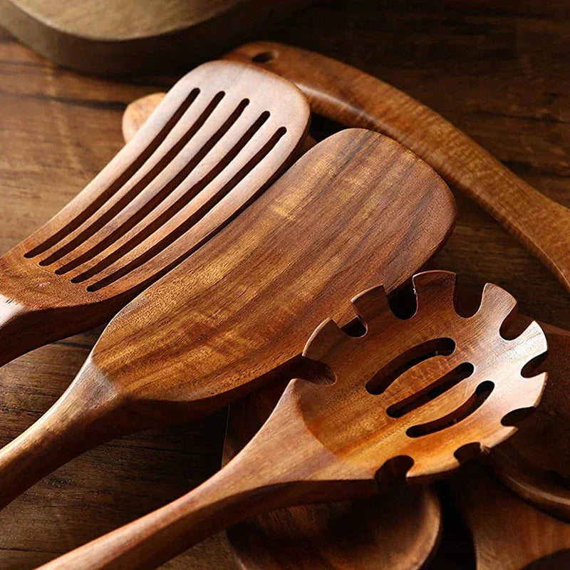 Emeja | Ecochef – Teakhouten Keukengerei Set