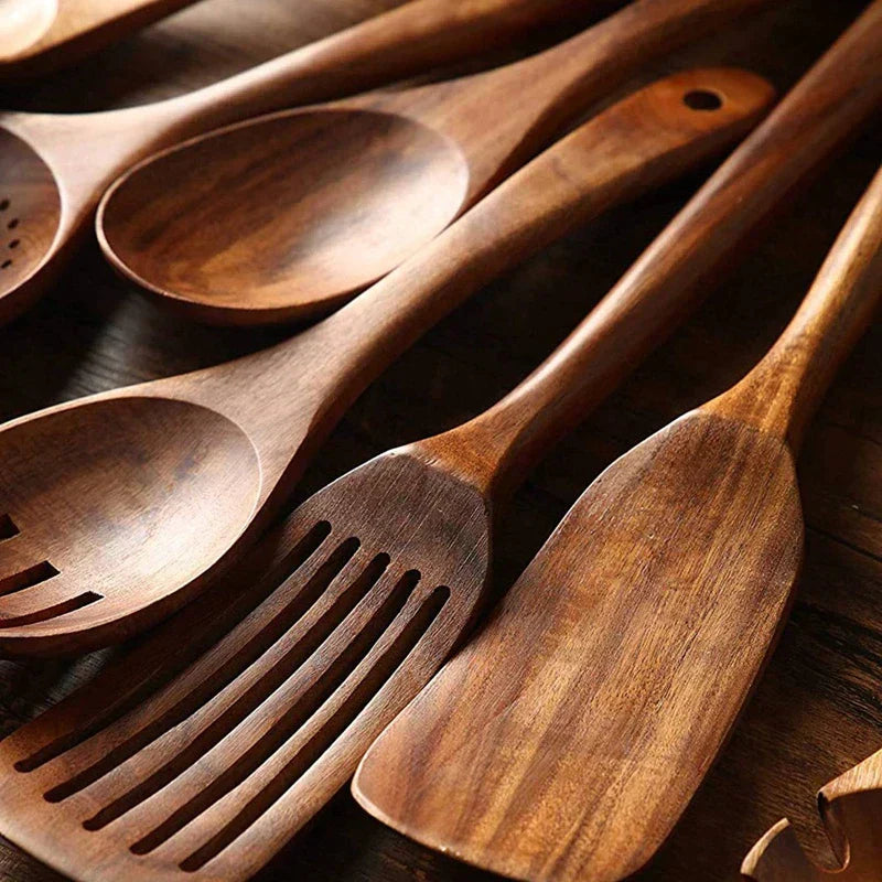 Emeja | Ecochef – Teakhouten Keukengerei Set