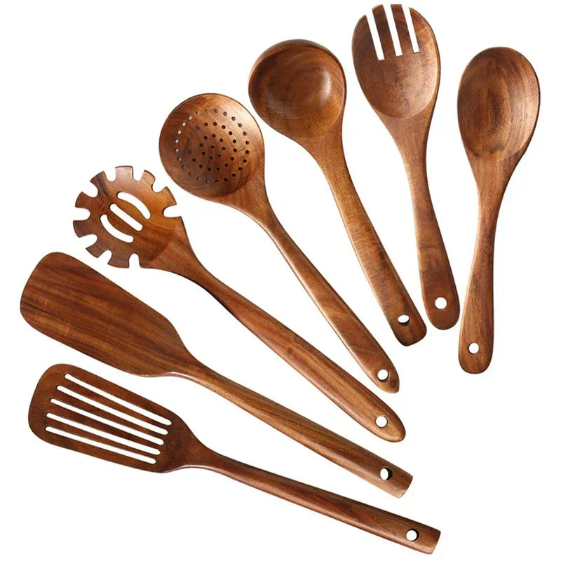Emeja | Ecochef – Teakhouten Keukengerei Set