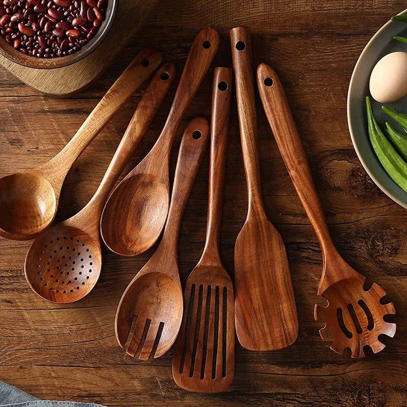 Emeja | Ecochef – Teakhouten Keukengerei Set
