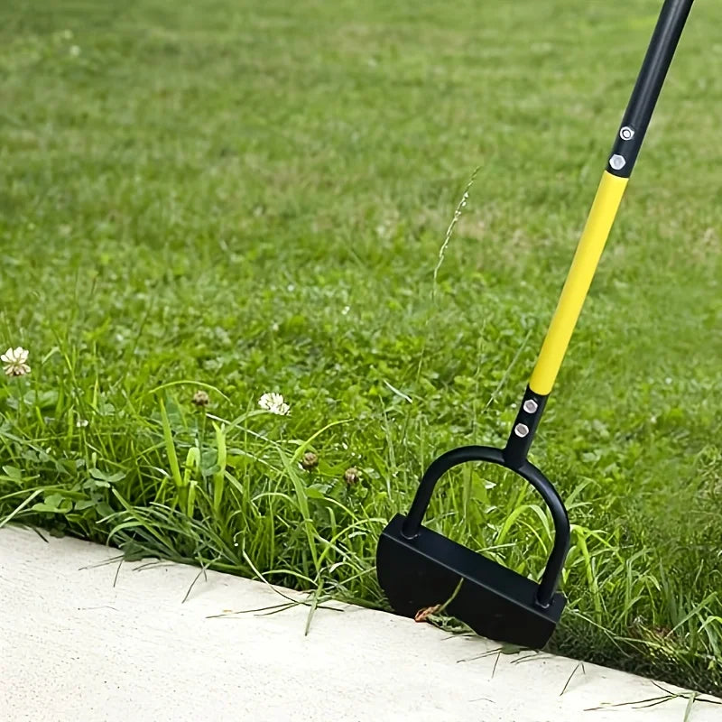 Emeja | EdgeMaster Graskantensnijder | Halve Maan Ontwerp met Golfrand | Handgereedschap voor Schone Graskanten & Bedden