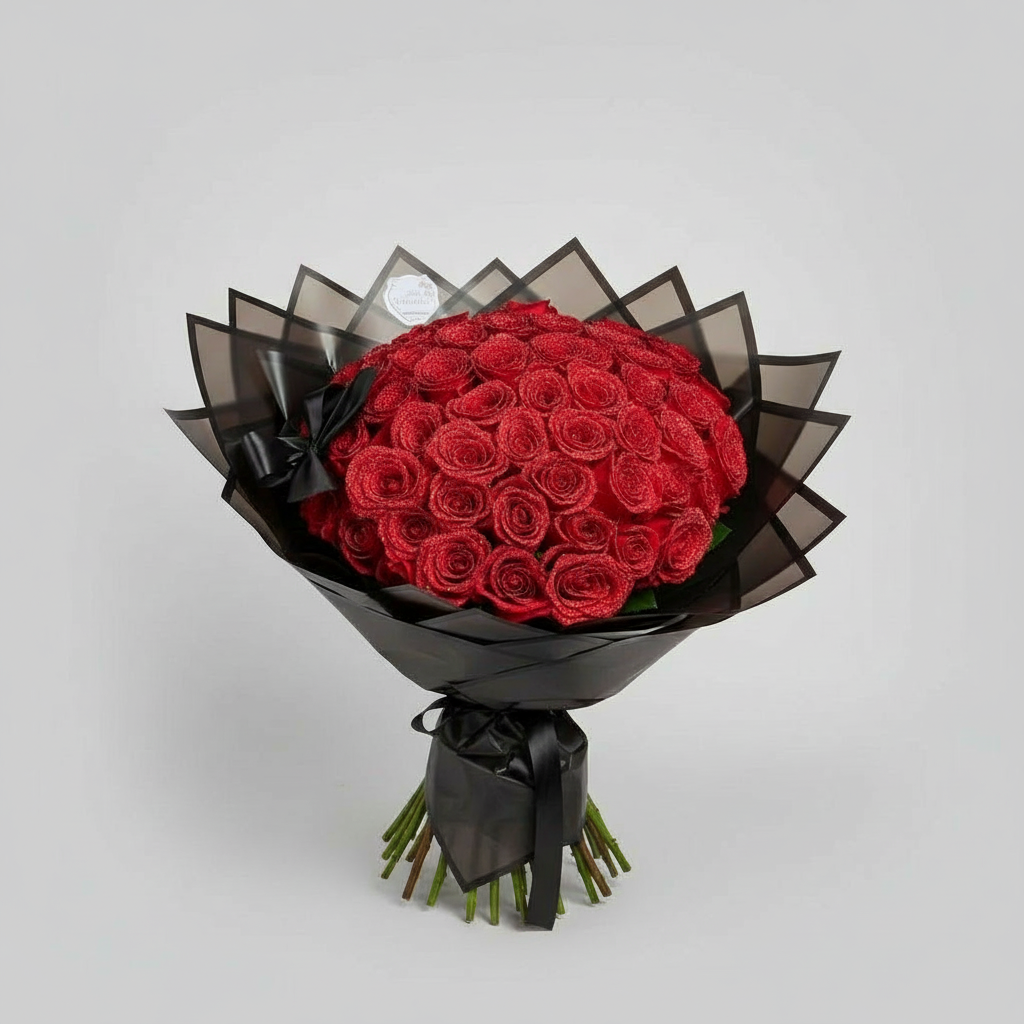 Emeja | Eeuwige Glitter Roos | Handgemaakte Decoratieve Kunstbloem | Sprankelende Kristalafwerking | Exclusieve Cadeauset voor Speciale Gelegenheden | Duurzaam & Onderhoudsvrij