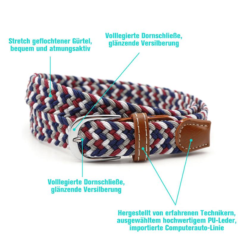 Emeja | Elastische Geweven Dunne Riem
