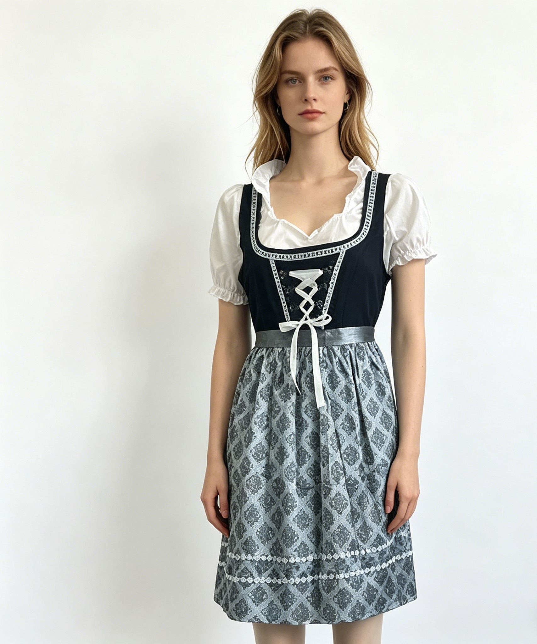 Emeja | Elegante Dirndl Jurk voor Vrouwen met Schort