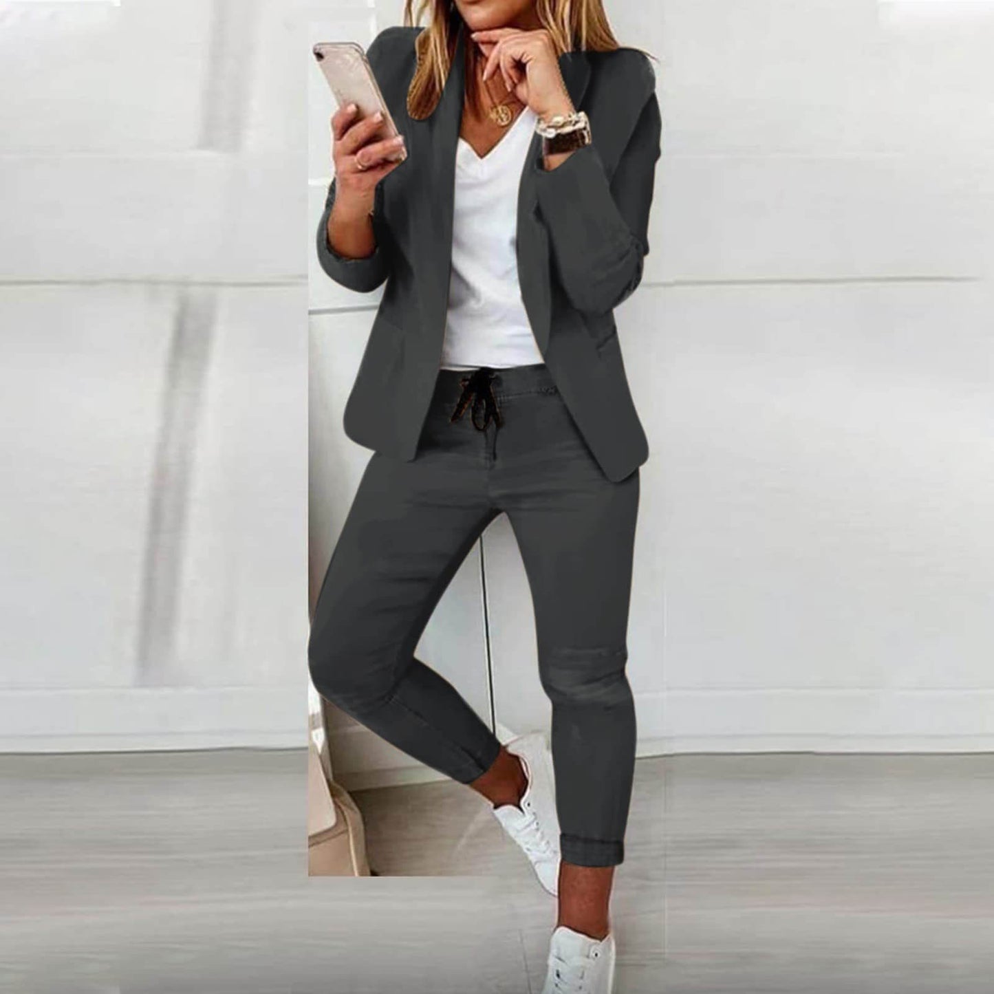 Emeja - Elegante en Comfortabele Blazer Set