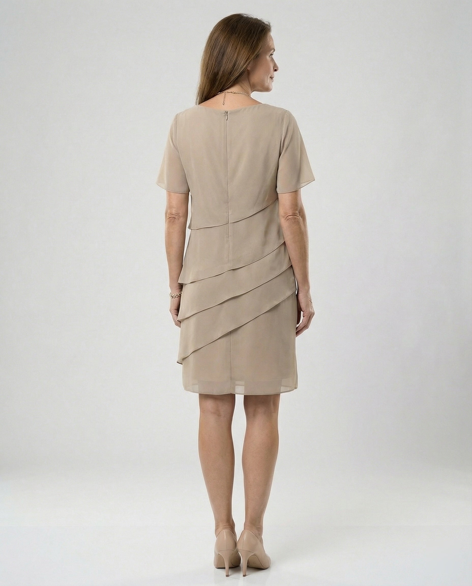 Emeja | Elegante Figuuraccentuerende Damesjurk