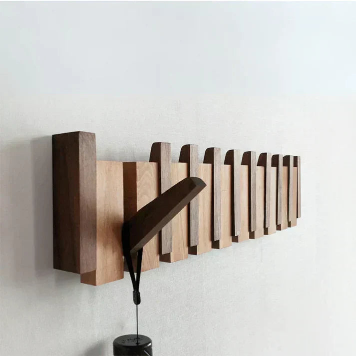 Emeja | Elegante Houten Kapstok voor Piano Hangende Kledingopslag