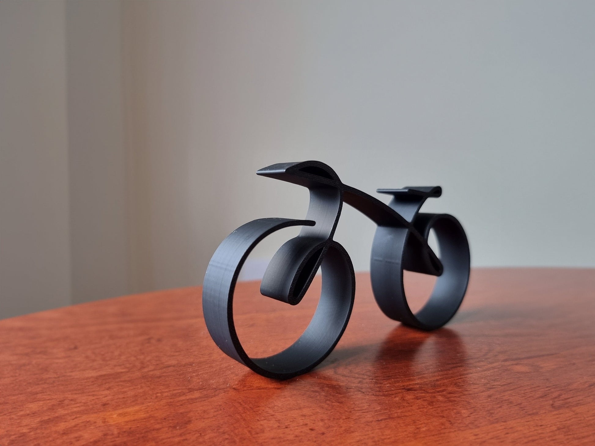 Emeja | Elegante Minimalistische Fiets Sculptuur Draadframe Stijl