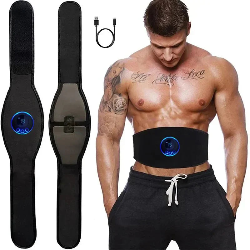 Emeja | EMS Buikspier Trainer – 19-Niveaus Buikspier Stimulator voor Kernversterking
