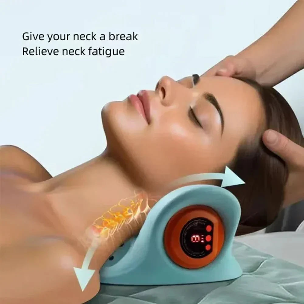 Emeja | EMS Nekmassager met Acupressuur en Traction voor Pijnverlichting