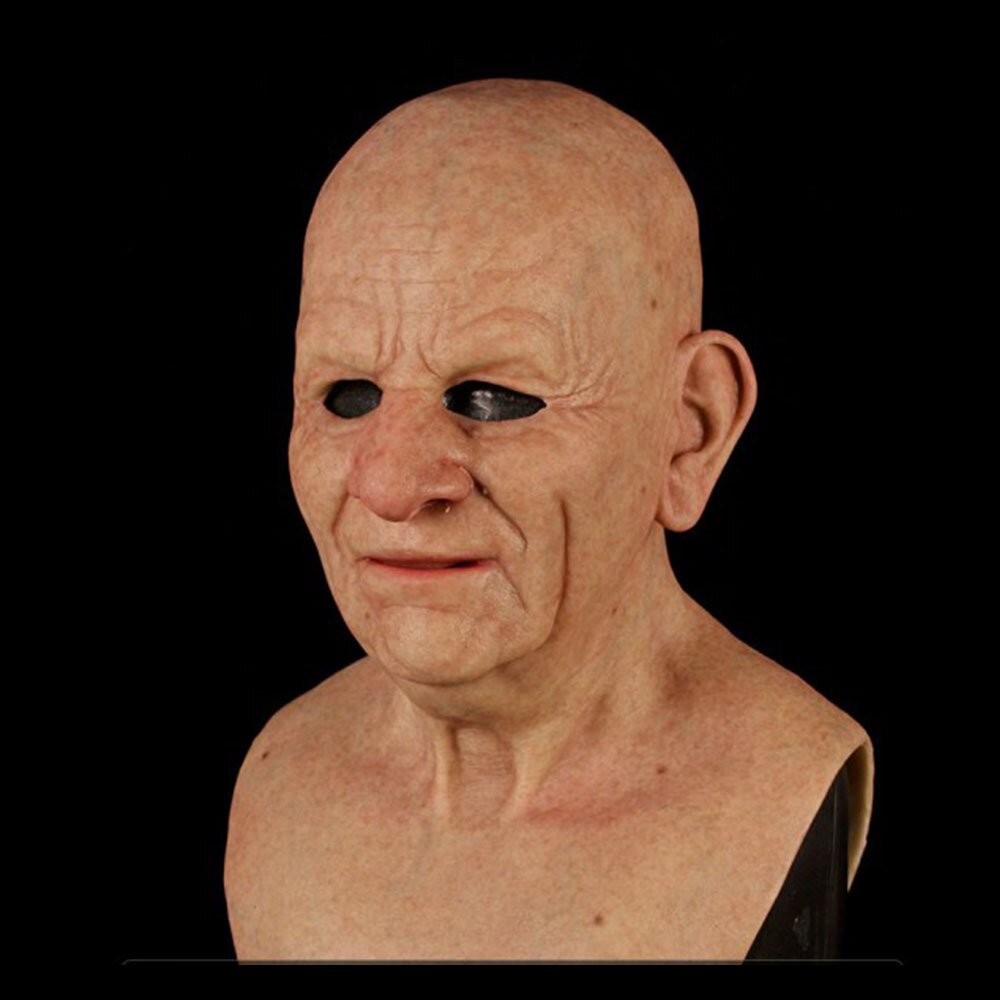 Emeja | Eng Oude Man Masker – Realistisch Latex Halloween Masker voor Volwassenen