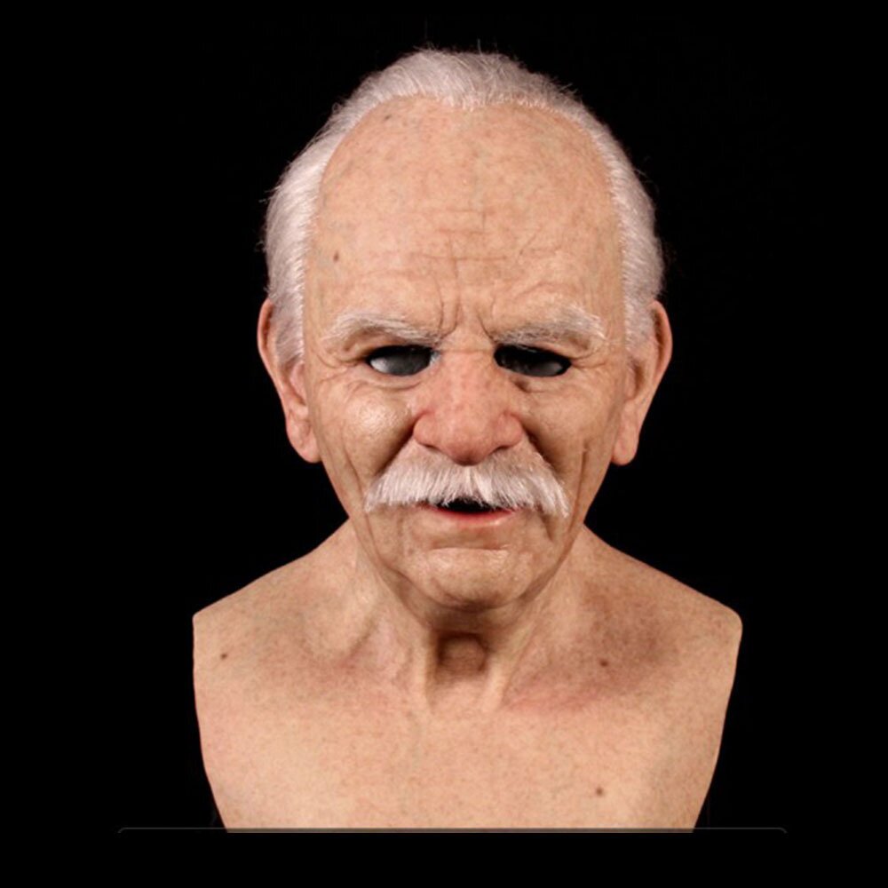 Emeja | Eng Oude Man Masker – Realistisch Latex Halloween Masker voor Volwassenen