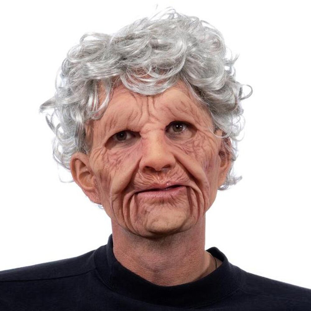 Emeja | Eng Oude Man Masker – Realistisch Latex Halloween Masker voor Volwassenen