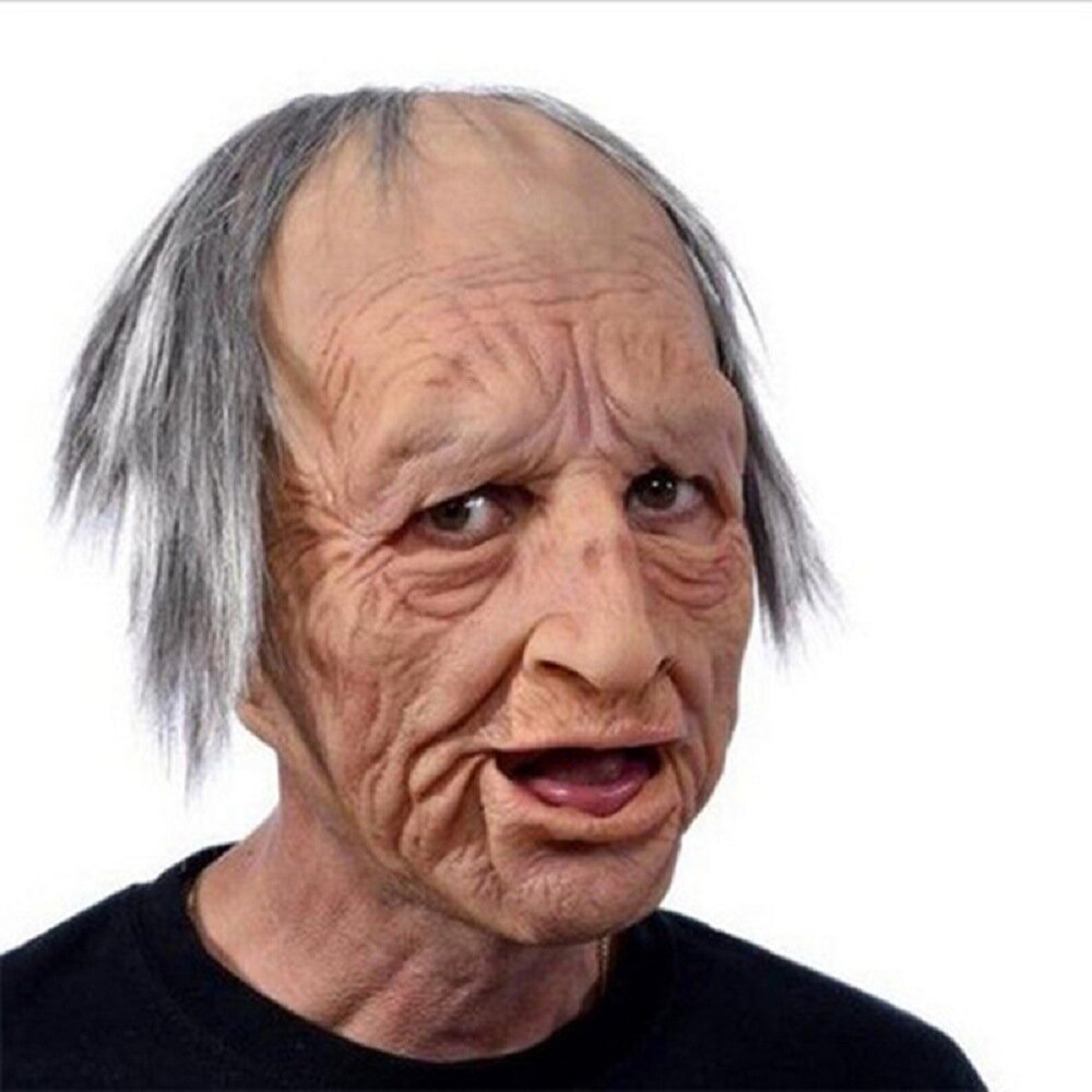 Emeja | Eng Oude Man Masker – Realistisch Latex Halloween Masker voor Volwassenen