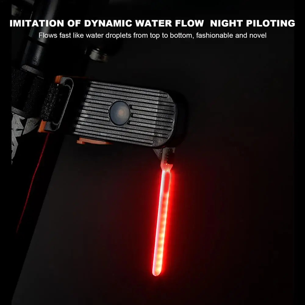 Emeja | Fiets Achterlicht Ultra-heldere LED Waterdruppel Ontwerp