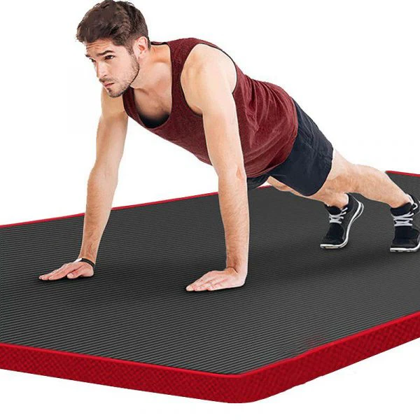 Emeja | Fitnessmat voor Mannen - Hoge Dichtheid Oefening Yoga Antislipmat voor Gym Thuis