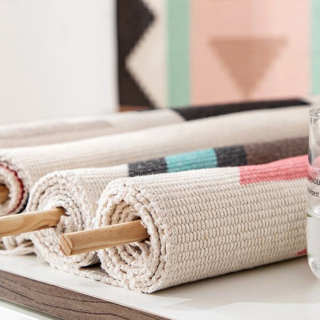 Emeja | Geometrisch Getufted Wandtapijt