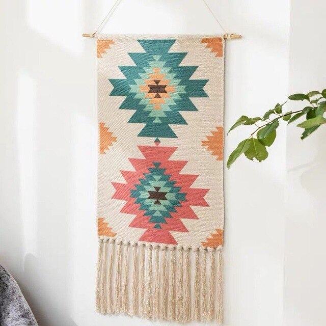 Emeja | Geometrisch Getufted Wandtapijt