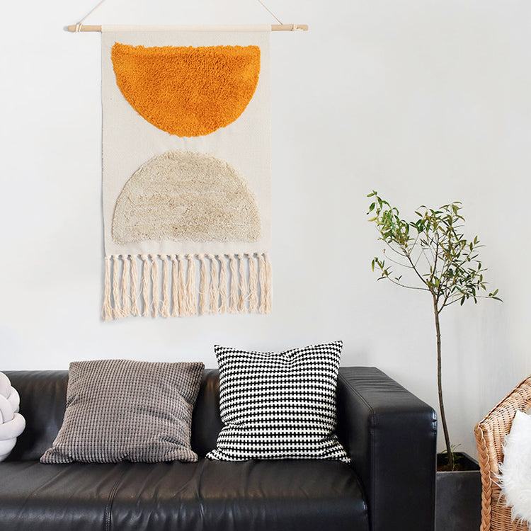 Emeja | Geometrisch Getufted Wandtapijt
