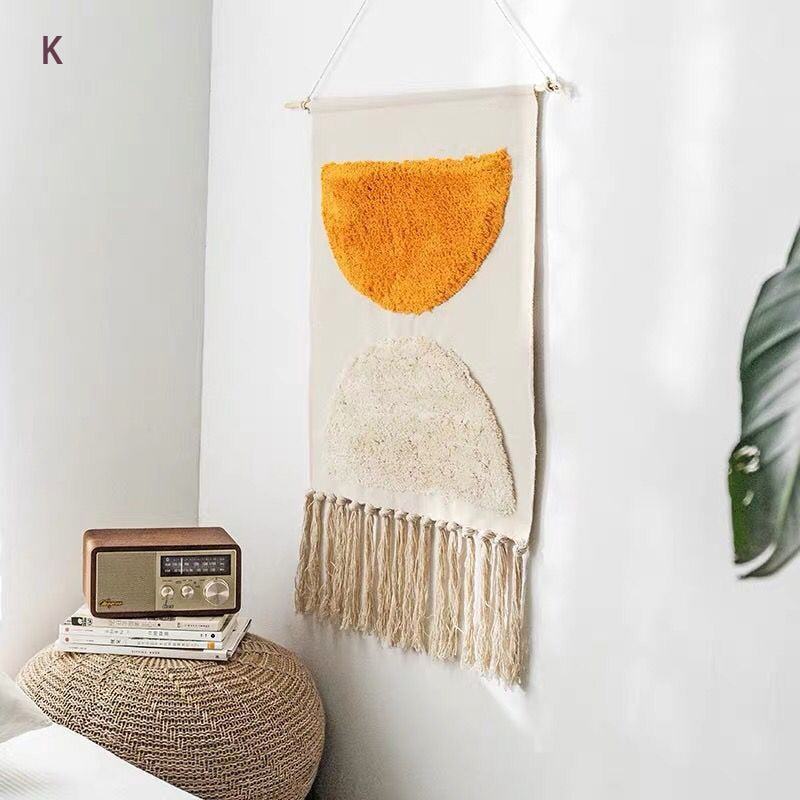Emeja | Geometrisch Getufted Wandtapijt