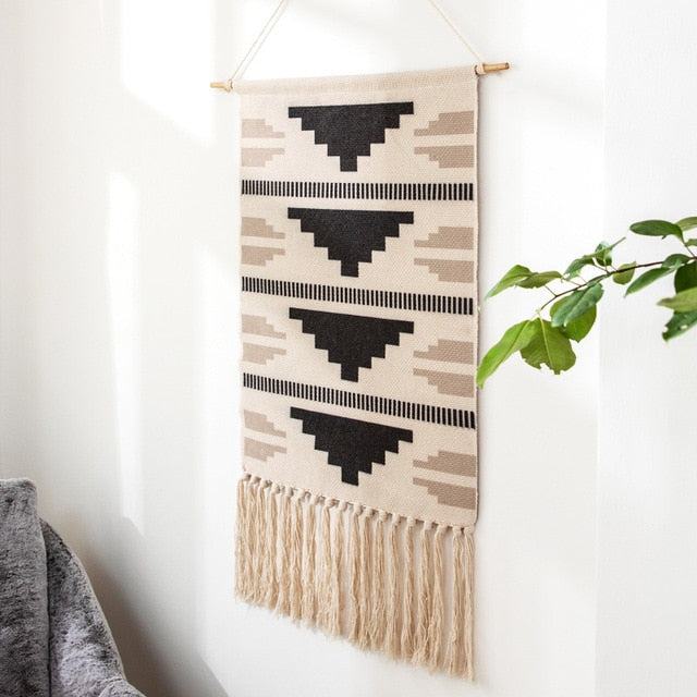 Emeja | Geometrisch Getufted Wandtapijt