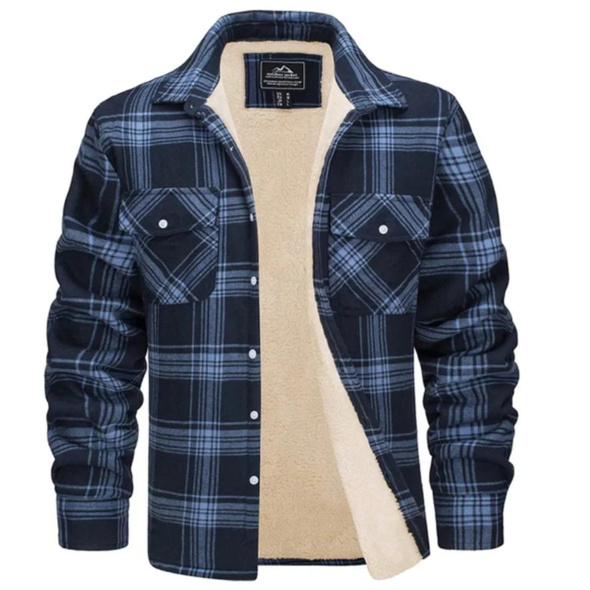 Emeja Geruite Lange Mouw Losse Hoodie voor Vrouwen