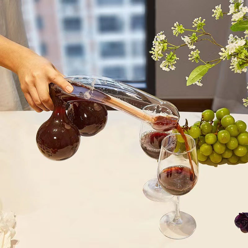 Emeja | Glazen Karaf | Elegante Ontwerp en 650 ml Capaciteit | Helder