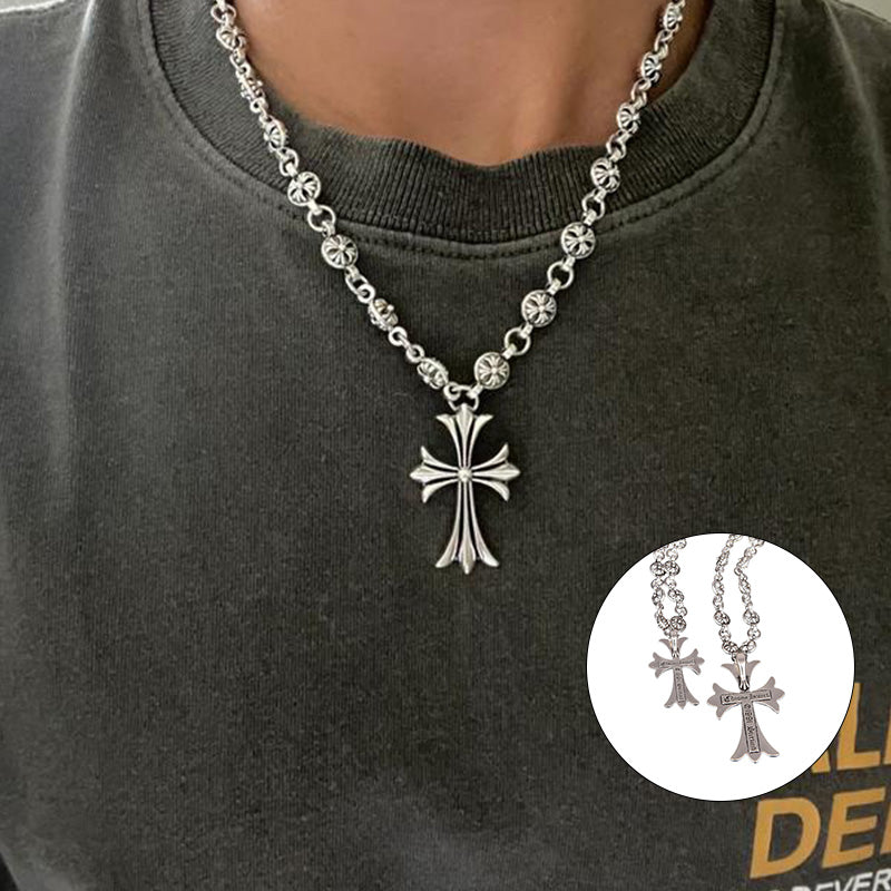 Emeja | Gotische Kruis Hanger Ketting