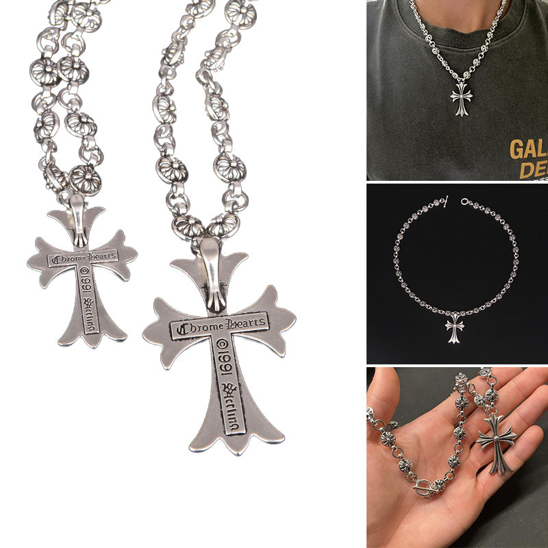 Emeja | Gotische Kruis Hanger Ketting