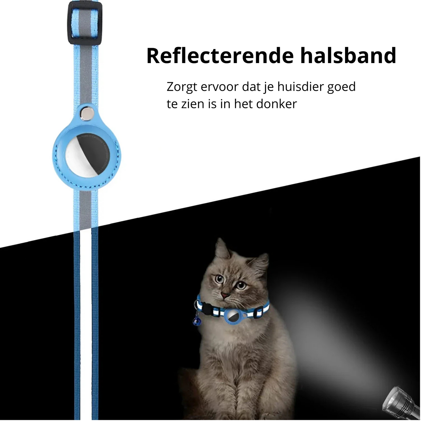 Emeja | GPS Tracker Halsband voor Honden & Katten, Waterdicht