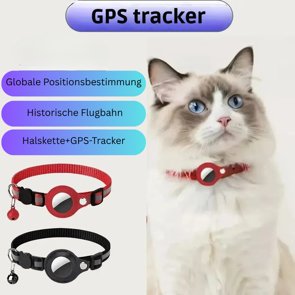 Emeja | GPS Tracker Halsband voor Honden & Katten, Waterdicht