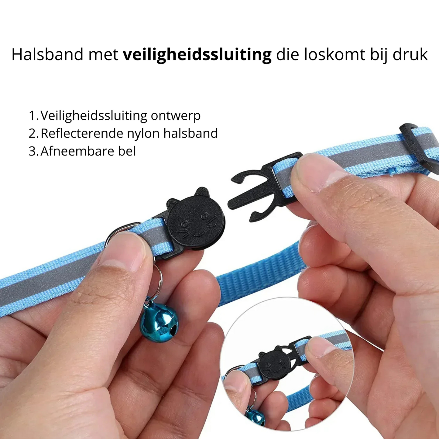 Emeja | GPS Tracker Halsband voor Honden & Katten, Waterdicht