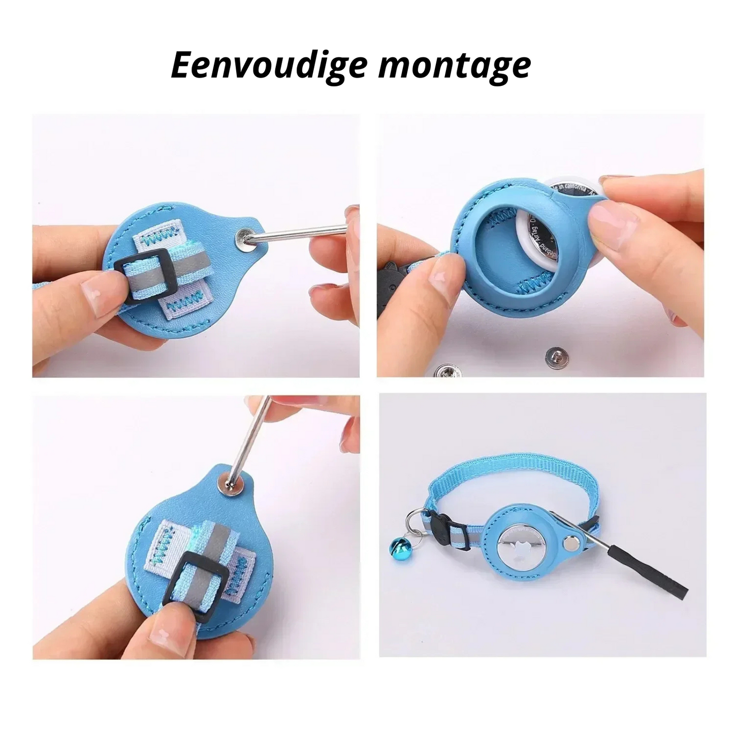 Emeja | GPS Tracker Halsband voor Honden & Katten, Waterdicht