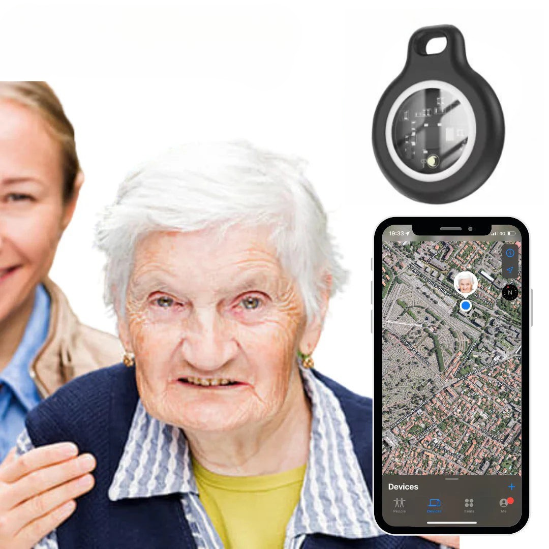 Emeja | GPS Tracker voor Senioren | Real-Time Monitoring, Waterdicht & Geen Abonnementskosten voor Gemoedsrust