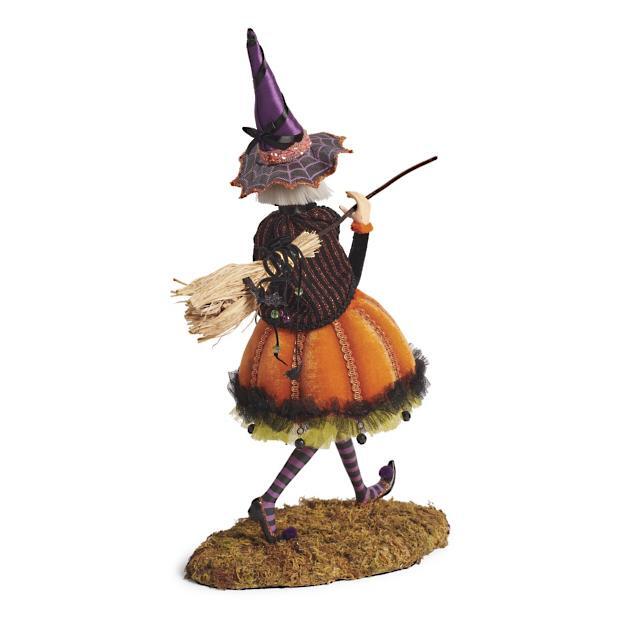 Emeja | Halloween Beeldje | Handgemaakte Heks Decoratie | Hars
